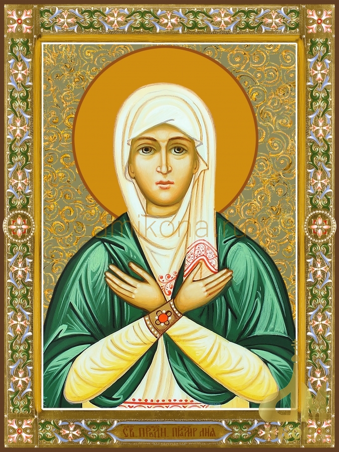 Современная православная икона "Святая праведная праматери Лия" - купить оптом или в розницу.