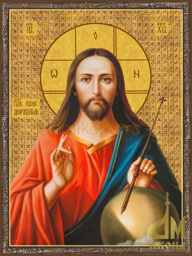 Современная православная икона "Спас Вседержитель" - купить оптом или в розницу.