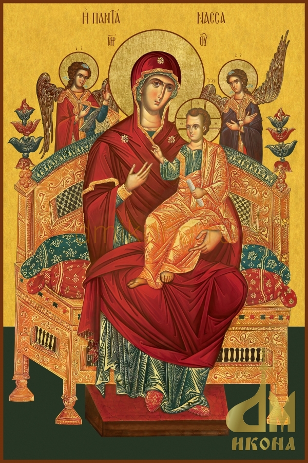Современная православная икона "Икона Божией Матери Всецарица" - купить оптом или в розницу.
