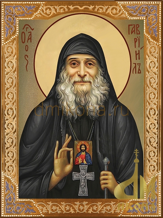 Современная православная икона "Старец Гавриил Ургебадзе" - купить оптом или в розницу.