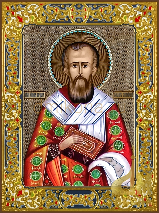 Современная православная икона "Феодот, епископ Киринейский, священномученик" - купить оптом или в розницу.
