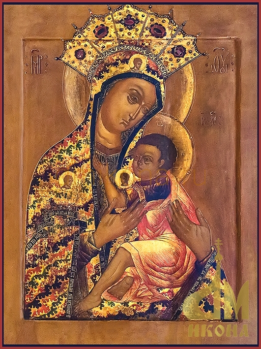Старинная православная икона "Арапетская икона Божией Матери" - купить оптом или в розницу.