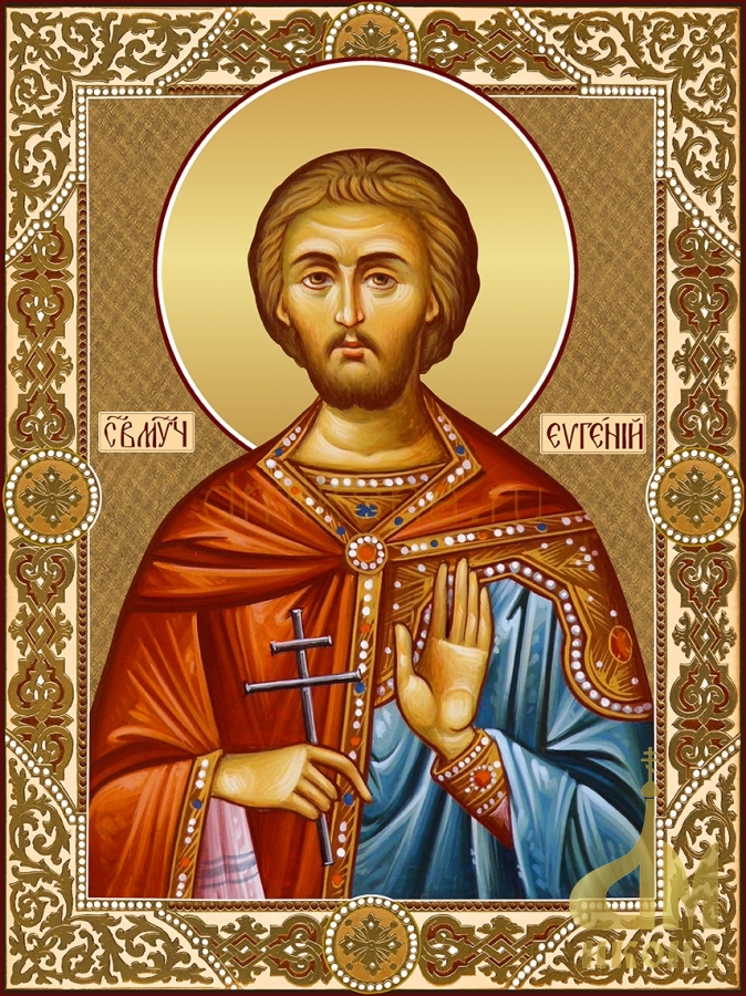Купить икону или купить оптом православную икону "Евгений, мученик Севастийский".