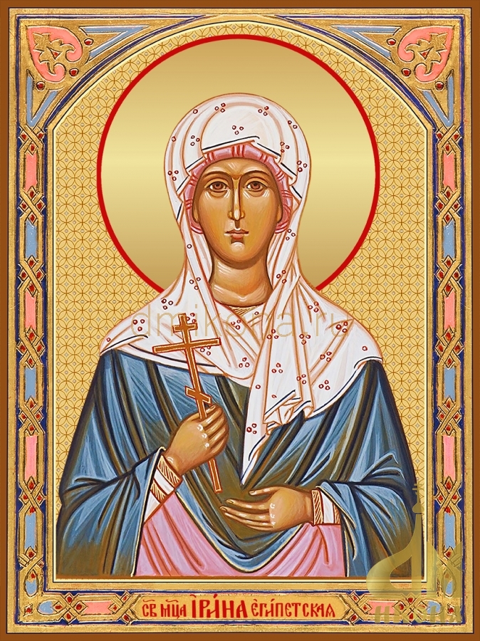 Современная православная икона "Ирины мученицы " - купить иконы, купить оптом.