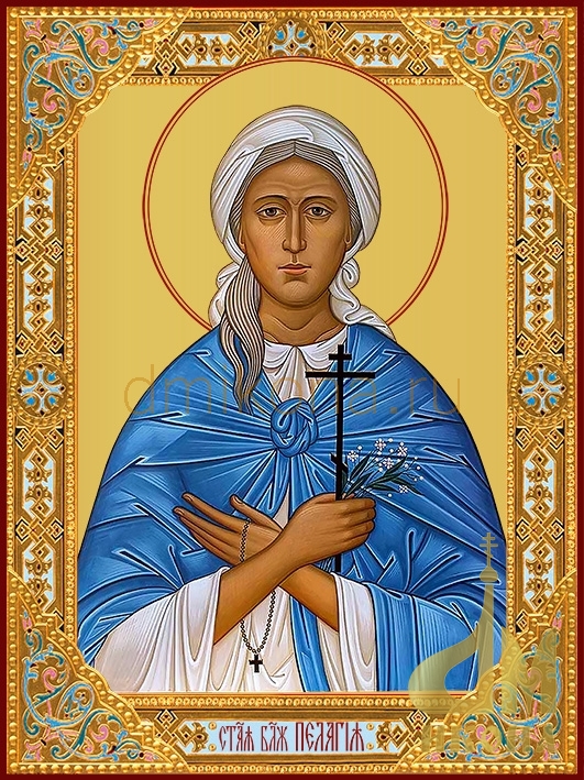 Современная православная икона "Пелаги́я Дивеевская (Серебренникова), блаженная" - купить оптом или в розницу.