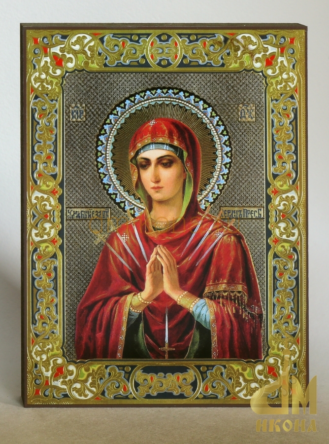 Современная православная икона "Умягчение злых сердец" - купить оптом или в розницу.